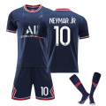 Miniatyrbillede 1 af 11: 21-22 Paris hjemmebanetrøje klassisk nr. 30 stjerne nr. 10 Neymar nr. 7 Mbappe fodbolduniformssæt Paris home number 10 with socks 2XL#