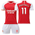 Miniatyrbillede 1 af 11: 23-24 Arsenal hjemme fodboldsæt 7 Saka 8 Odegaard 9 Jesus 11 Martinelli trøje No. 11 + no socks XL