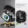 Miniatyrbillede 2 af 5: 6-pak etui til Apple Watch Ultra 49 mm med skærm i hærdet glas 6-pak 3 6-Pack 3 49mm