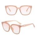 Miniatyrbild 1 av 7: DL GLASÖGON Personliga solskydd Retro Fyrkantiga Solglasögon Koreanska milda Mode monster Oversized Solglasögon 2024 C5 Fashion Sunglasses