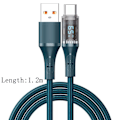 Miniatyrbild 2 av 5: Laddningskabel Datakabel SVART USB TILL TYPE C USB TILL TYPE C Svart Black USB to Type C - USB to Type C