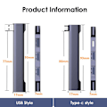 Pikkukuva 7 / 8: PD Nopea USB-C USB-keskitin Laaja Käyttö USB3.0 5Gbps Kannettava Ty Type-C