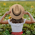 Miniatyrbilde 2 av 5: Dames Straw Panama Hat Fedora Strand Solhatt Bred Brätte Straw Roll Up Hat UPF 50+ Bred Bremsk: Khak Wide Brim Bow: Khaki One Size