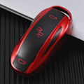 Miniatyrbild 1 av 7: TPU-fodral för Tesla Model 3 Model X Model S Model Y Nyckelskydd ed for model x