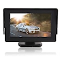 Miniatyrbillede 3 af 5: Trådløs 4,3\" TFT LCD-bilmonitor til bakkamera