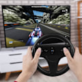 Miniatyrbillede 5 af 5: MH-2 * Rat til Wii (sort), Racing Rat Joystick