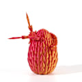 Miniatyrbilde 1 av 5: 3D-trykt flygende drageegg sett ornament sjarmerende mote dekorativ modell for gutt jente kvinner menn Laser ed