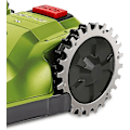 Miniatyrbild 2 av 5: x premium rostfria spikar för Worx S/m-modell, 2 x rostfria skruvspikar dragförstärkare, robotgräsklippare hjulstorlek 205 mm