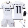 Miniatyrbillede 5 af 11: 23-24 Real Madrid fodboldtrøje nr. 7 Vinicius 5 Bellingham 11 Rodrigo 10 Modric C Ronaldo home number 7 22 yards