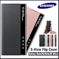 Pikkukuva 2 / 5: Samsung Mirror Smart View Flip -vapaa vastauskansi Galaxy Note 20/Note 20 Ultra 5G puhelimelle, LED-kansi, S-View kansi, EF-ZN985, matkapuhelin (Note 20:lle, musta)
