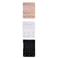 Miniatyrbillede 2 af 4: BH-forlænger Hvid/Sort/Lysebeige 3-pak