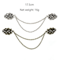 Miniatyrbillede 2 af 10: Cardigan Klips Sjal Brosche BRONZE STYLE 1 STYLE 1 Bronz Bronze Style 1 - Style 1