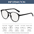 Pikkukuva 2 / 10: -1.0~-4.0 Myopia Lasit  MATTE BLACK VOIMAKKUUS 1.50 mattamusta matte black Strength 1.50-Strength 1.50