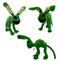 Pikkukuva 2 / 2: Söpö Catnap-pehmolelu Virallinen hymyilevä Critters-pehmolelu Monster Figure Doll Catnap ja Dogday Pehmo Täytetty Eläinlelu Lahja lapsille Green