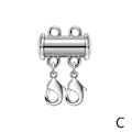 Miniatyrbillede 1 af 11: Multi Strand Halskæde Detangler Untangling Lagdelt Halskæde Clas Silver 2