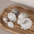 Miniatyrbillede 6 af 11: Silikonform til Håndværk Skalle Aromaterapi Lys Bage Harpiksform Dekoration 0.04 M