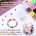 Miniatyrbillede 4 af 5: 1mm perler elastisk snor, transparent elastisk snor