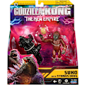 Miniatyrbillede 3 af 5: Godzilla x King Kong Giant Skar Actionfigur Legetøj Shimo Suko med Doug Actionfigur Suko with Doug