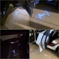 Pikkukuva 5 / 5: 4 kpl Tesla-auton ovenvalo, Led-auton logovalot, Auton ovenprojektori Tesla Model 3, Model S, Model X, Model Y