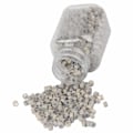 Miniatyrbild 6 av 10: 1000 st/flaska Professionella silikonfodrade mikrohår extensionsringar slingor pärlor verktyg (blond)
