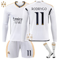 Miniatyrbillede 1 af 6: 23-24 Real Madrid Langærmet Fodboldtrøje Nr. 7 Vinicius 5 Bellingham 10 Modric Nummer 11 Number 11 22
