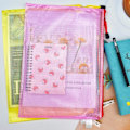 Miniatyrbilde 4 av 5: Plastlommer A4 mappe Dokument Ziplock poser A4 Zip pose