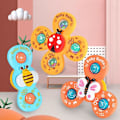 Miniatyrbild 1 av 4: Baby Sugkopp B Spinner Cartoon Leksaker Fidget Spinning Leksaker Fjäril Gåvor[GL]
