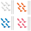 Miniatyrbild 1 av 3: Camelbak Eddy+ Kids Flaska Ersättningsmunstycken 4-pack - med 2 sugrör clear