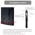 Miniatyrbilde 3 av 5: Universal TV-stativ, TV-stativ for TCL LCD LED 32 til 65 tommer flatskjerm