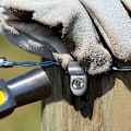 Miniatyrbilde 2 av 5: 100 stk rustfrie gjerdebeslag Gjerdebeslag for husdyr - Perfekt