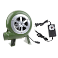 Pikkukuva 1 / 10: Tehokas BBQ-tuuletin Hiiliuunien Sytyttimeen BBQ-tuuletin, Savustustuletin Rautainen Sähkötuuletin AC100-240V 2900RPM Säädettävä 0.76 40W