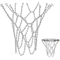 Miniatyrbild 2 av 5: Basketbollnät för utomhus, Ersättningsnät för basketboll, Utomhusbasketbollnät, Metallbasketbollnät, Standard Hållbart Galvaniserat Basketbollnät för inomhus