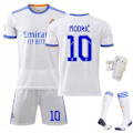 Pikkukuva 1 / 11: 21-22 Uusi Real Madridin kotipaita nro 7 Hazard nro 9 Benzema nro 10 Modric jalkapalloasu No. 10 with socks + protective gear 16#