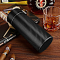 Miniatyrbillede 4 af 5: Cigar Humidor Box, Læder Cigar Box Bærbar til 7-10 Cigarer (Sort)