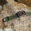 Pikkukuva 4 / 5: 2 kpl Urheilunauhaa Yhteensopiva Apple Watch Ultra 2:n kanssa / Apple Watch Ultra -nauha 49 mm 45 mm 44 mm 42 mm Miehille Pehmeä Silikonista