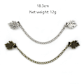 Miniatyrbillede 3 af 10: Cardigan Klips Sjal Brosche BRONZE STYLE 1 STYLE 1 Bronz Bronze Style 1 - Style 1
