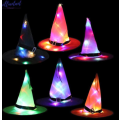 Miniatyrbilde 1 av 5: Halloween-hatt LED-lysende heksehatt Harry Potter magisk hatt Ed