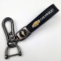 Miniatyrbillede 1 af 10: Tilpasset Metal Bil Logo Nøglering - Forretningslæder Nøglering Vedhæng til Mænd Yamaha Silver Hardware