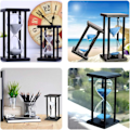 Miniatyrbillede 4 af 5: Timeglas til 45 minutter Timer 45 minutter dekoration til børn