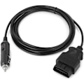 Miniatyrbillede 10 af 10: OBD2 hukommelsesbesparende connector med to alligatorclips