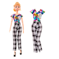 Miniatyrbild 4 av 5: 12-pack 30 cm dockkläder Barbie dockkläder Flicka