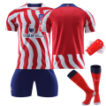 Miniatyrbild 4 av 11: 22-23 Atletico Madrid hemmatröja set nr 8 Griezmann med strumpor Correa fotbollströja Atletico Madrid Home Stadium No. 10 #26
