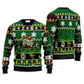 Miniatyrbilde 1 av 5: The Mandalorian og Grogu Baby Yoda Stygg Julebgenser 2024 Merry Christmas Menn Pullover Høst Vinter Star Wars Damtrøje stil 2 style 2 L
