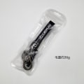 Miniatyrbild 5 av 10: Personlig bilnyckelring i metall med logotyp - Lädernyckelring för män Acura Gunmetal Hardware