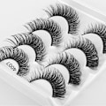 Miniatyrbillede 8 af 10: 4 par falske øjenvipper Russiske Strip Lashes 4002 4002 4002 4002