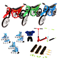 Miniatyrbillede 3 af 8: Finger Skateboard Tech To Hjul Mini Scooter Grip Board S A4 clothing