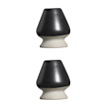 Miniatyrbilde 1 av 5: 1/2/3 Håndlaget Matcha Visp Stativ Te-seremoni Te-sett for Svart og Hvit 6 x 7cm 2S 2Sets Black and White 6 x 7cm