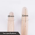 Pikkukuva 5 / 5: Raskaat kuntosalirenkaat, puusta valmistetut voimistelu renkaat ristiharjoitteluun, kehonvoimaharjoitteluun, 32 mm