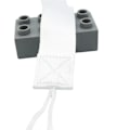 Miniatyrbillede 3 af 5: Tekstilklips til madkvalitet Sublimering Tom Universal Baby Med Klips, 30 stk
