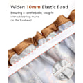 Miniatyrbilde 3 av 5: Dusjhette for Kvinner Vanntett Gjenbrukbar Dusjhette for Tykt Hår Elegant Trykk Elastisk Dobbeltlags Badehette for Damer Medium Mystisk Mysterious Medium (Pack of 1)